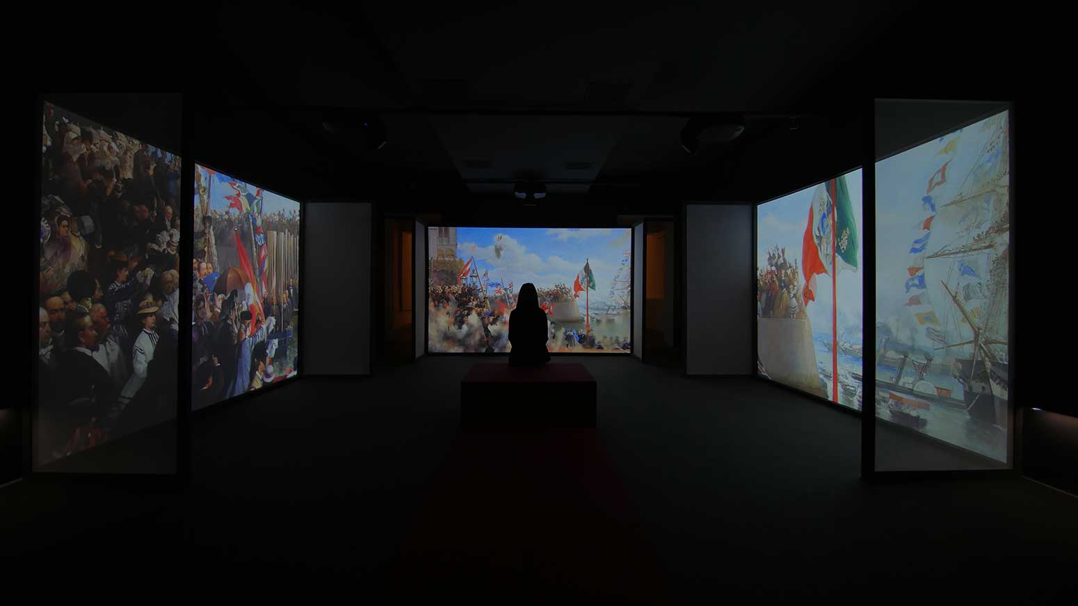 Massimiliano e Manet-Mostra Multimediale - Viaggio Messico©SensoImmersive