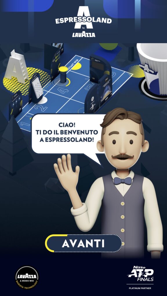 Lavazza Espressoland ATP Final web game