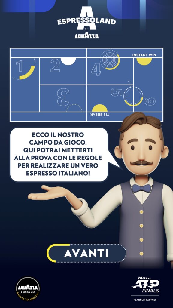 Lavazza Espressoland ATP Final web game